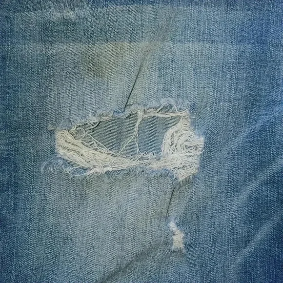 KanCan Medium Stone Wash Denim Shorts - Picture 4 of 8